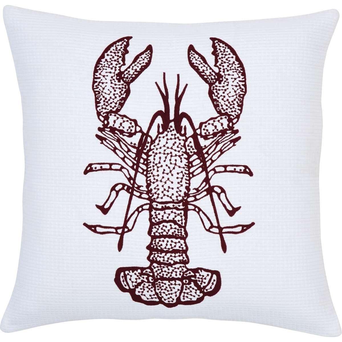 Lobster Pillow 18x18 - The Fox Decor