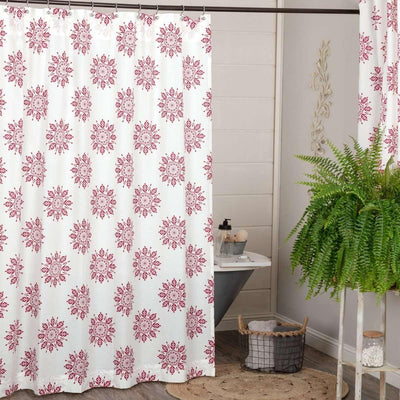 Mariposa Fuchsia Shower Curtain 72