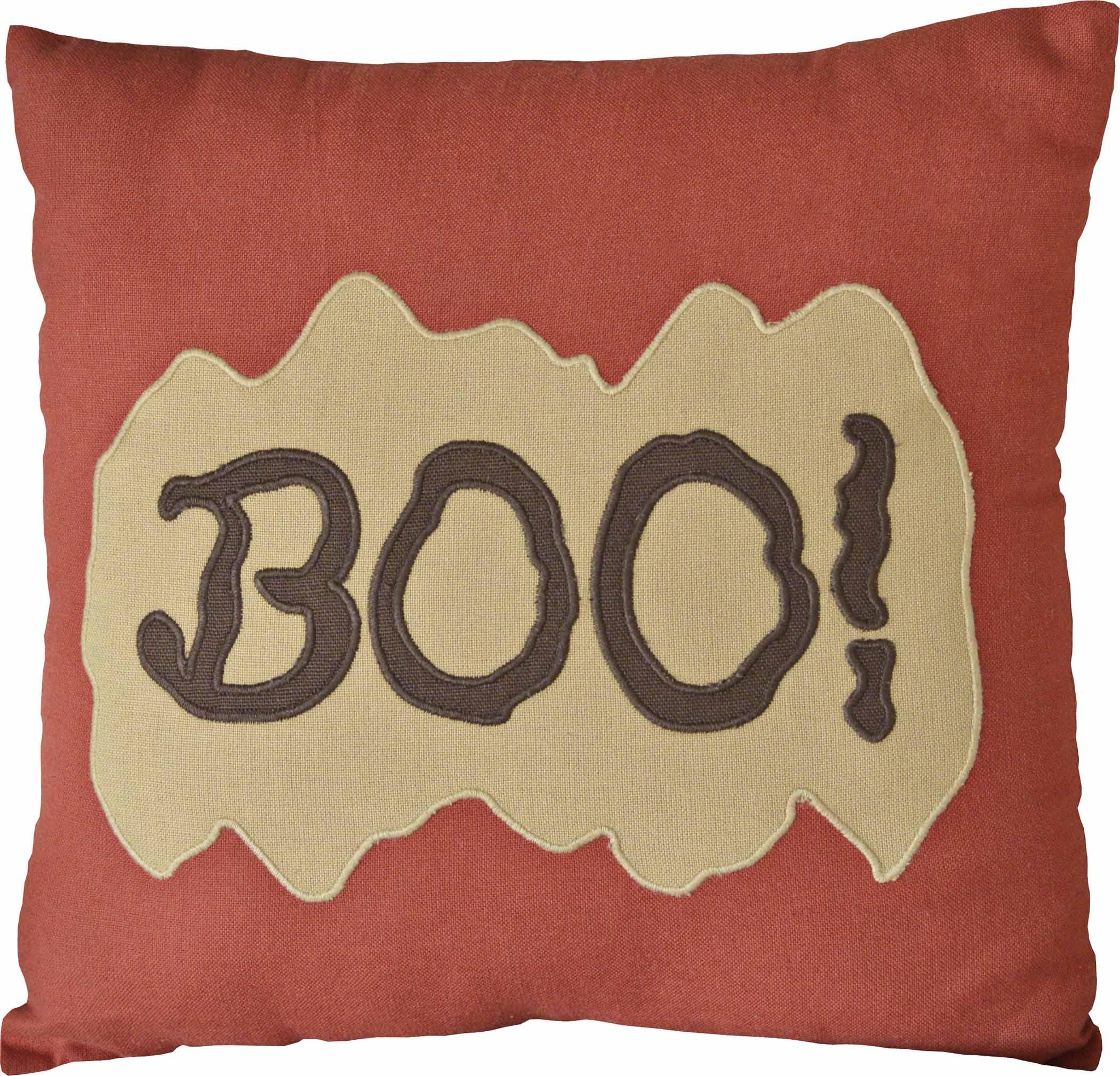 Boo Pillow 12x12 - The Fox Decor