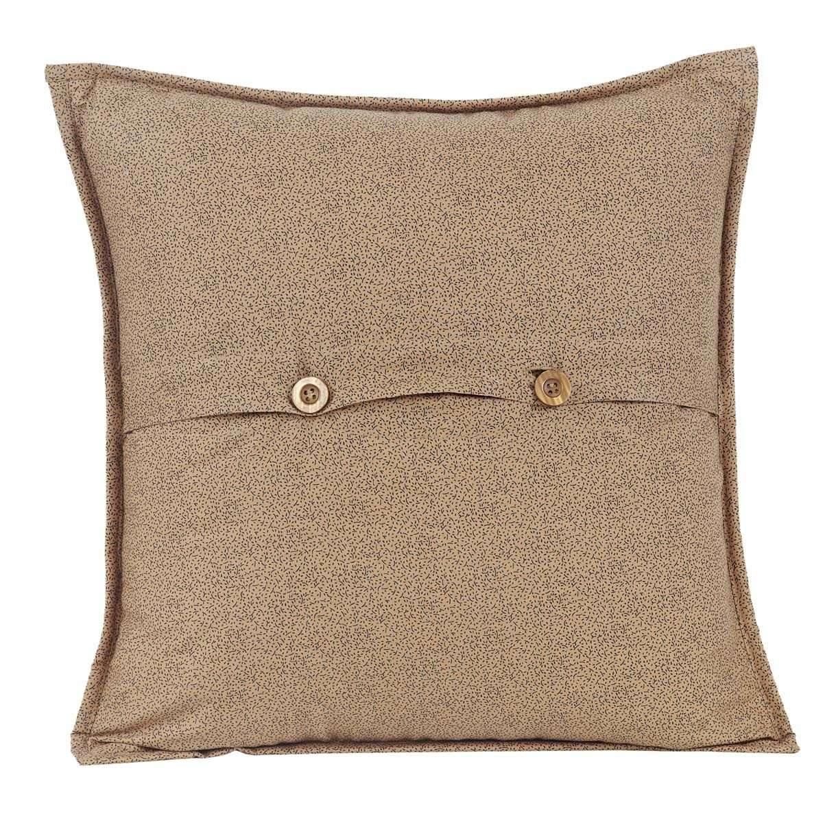 Millsboro Pillow Quilted 16x16 VHC Brands back