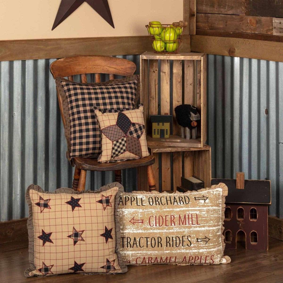 Bingham Star Orchard Sign Pillow 14x22 VHC Brands - The Fox Decor