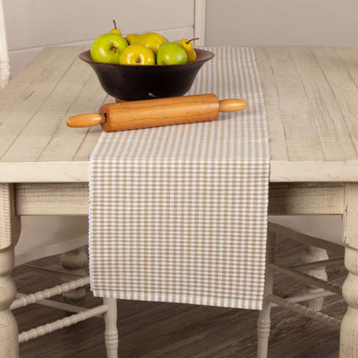 Tara Taupe Ribbed Runner 13x90 VHC Brands