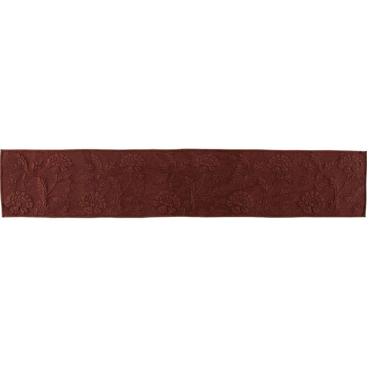 Carly Red Quilted Runner 13x72 VHC Brands - The Fox Decor