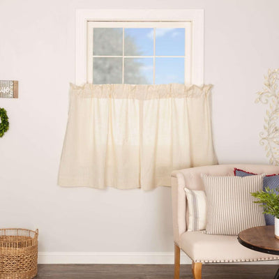 Regina Creme Tier Curtain Set of 2 L36xW36