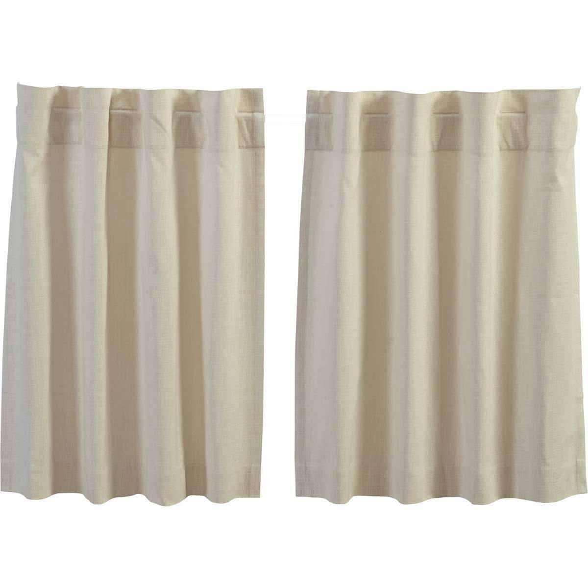 Regina Creme Tier Curtain Set of 2 L36xW36 - The Fox Decor