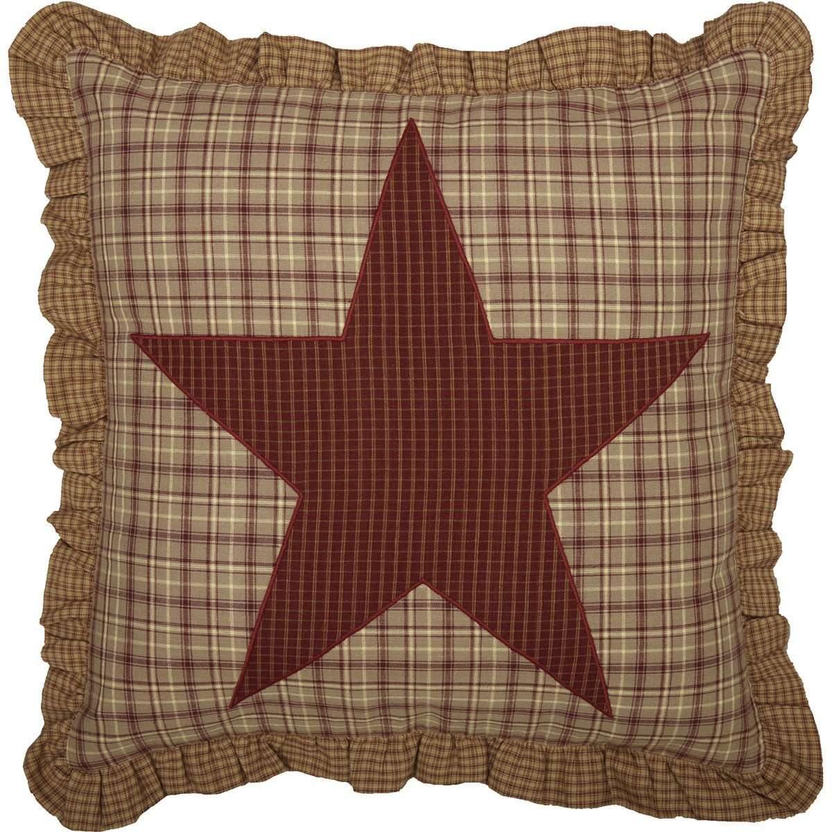 Dawson Star Applique Pillow 18x18 VHC Brands front