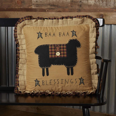 Heritage Farms Baa Baa Blessings Pillow 18