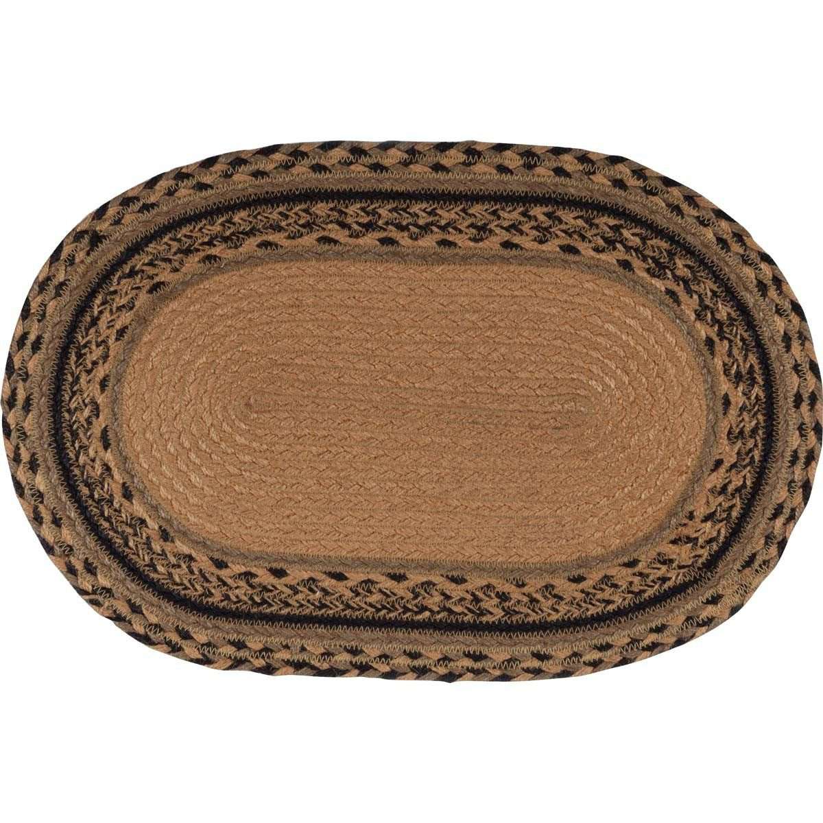 Trophy Mount Jute Braided Placemats Set of 6 - The Fox Decor