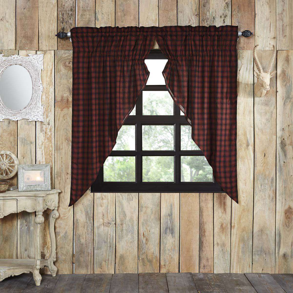 Cumberland Prairie Short Panel Curtain Set of 2 - The Fox Decor