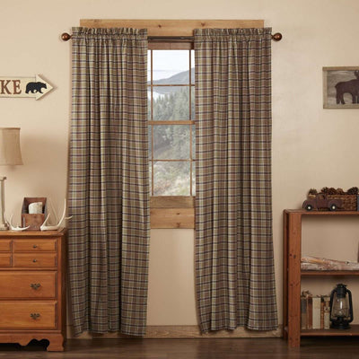 Wyatt Panel Country Style Curtain Set of 2 84