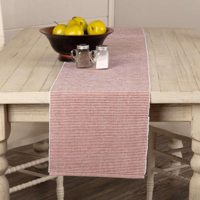 Ashton Rust Ribbed Runner 13x72 VHC Brands