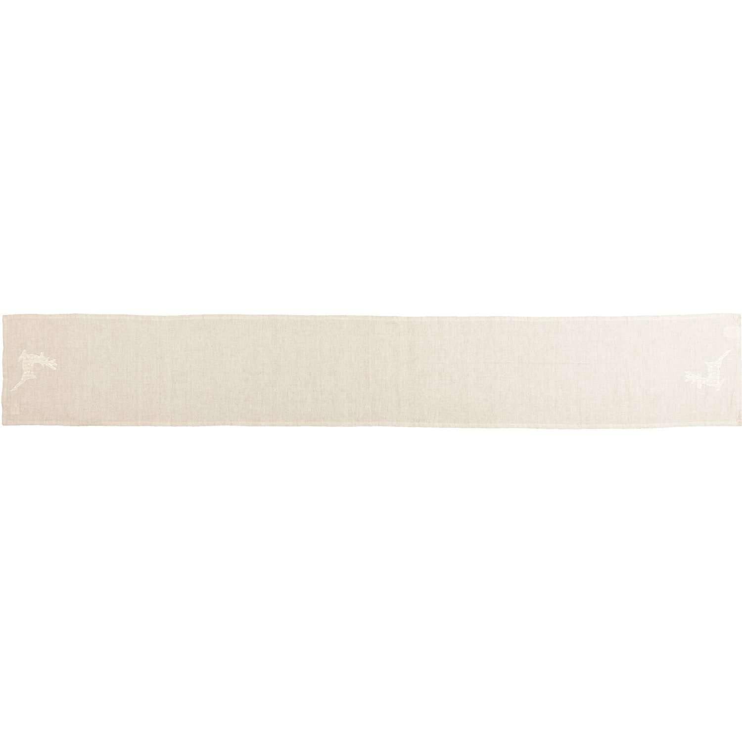 Creme Lace Deer Runner 13x90 VHC Brands - The Fox Decor