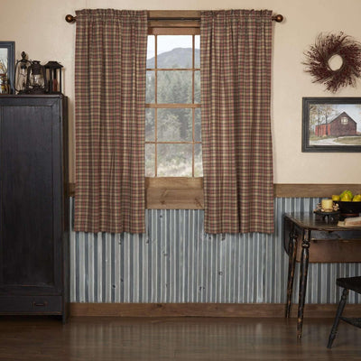 Crosswoods Short Panel Curtain Set of 2 63x36