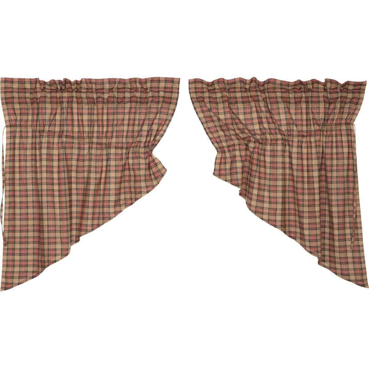 Crosswoods Prairie Swag Curtain Set of 2 36x36x18 VHC Brands online