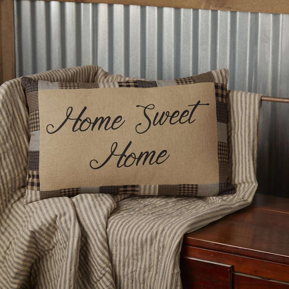 Farmhouse Star Home Sweet Home Pillow 14x22