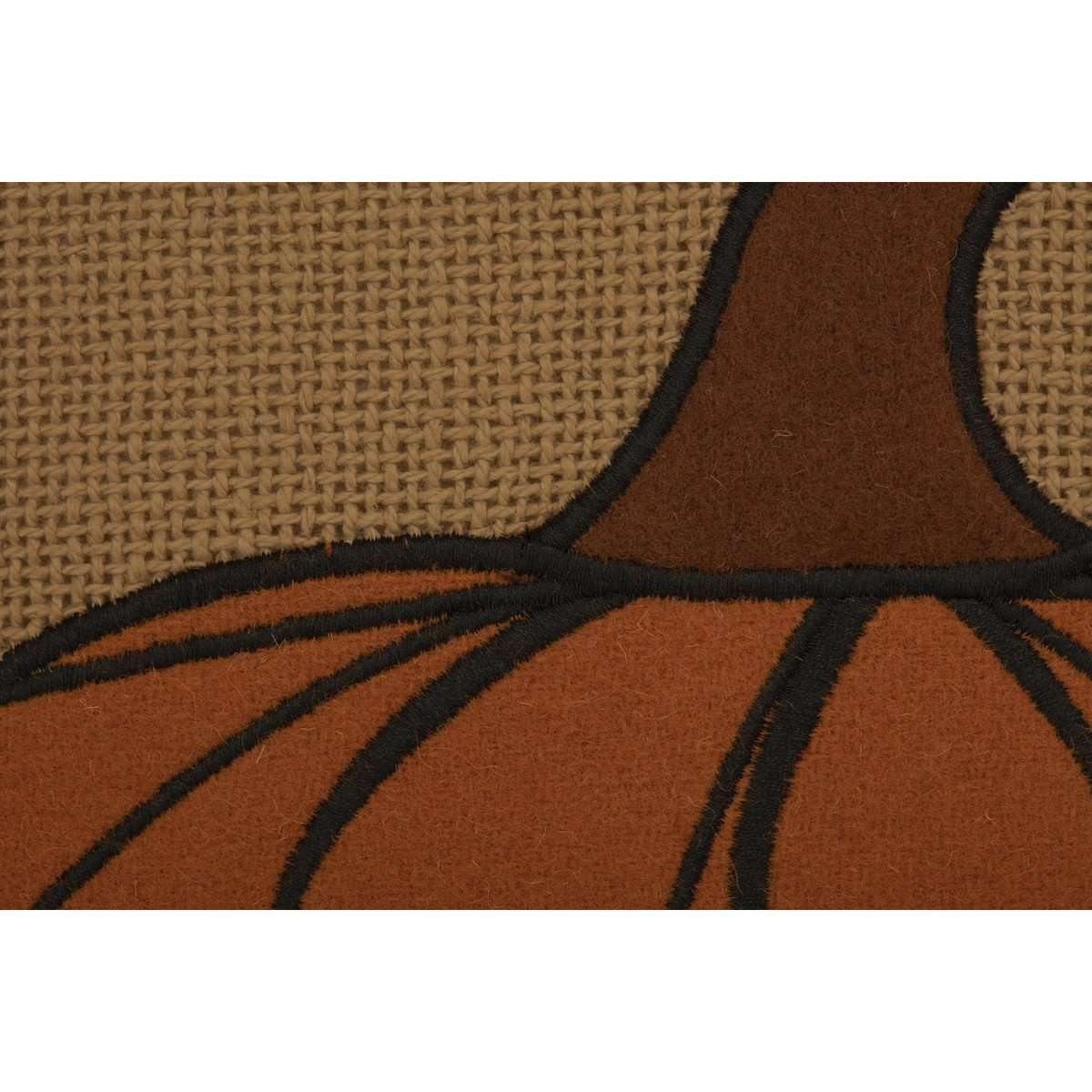 Heritage Farms Pumpkin and Crow Pillow 18x18 VHC Brands zoom