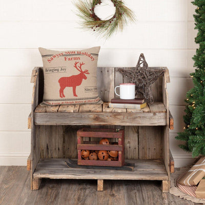 Sawyer Mill Reindeer Pillow 18