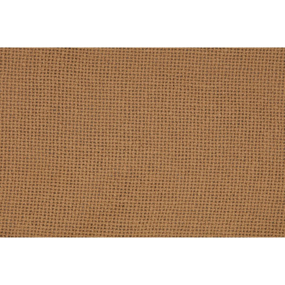 Burlap Natural Table Cloth 60"x 60" VHC Brands - The Fox Decor