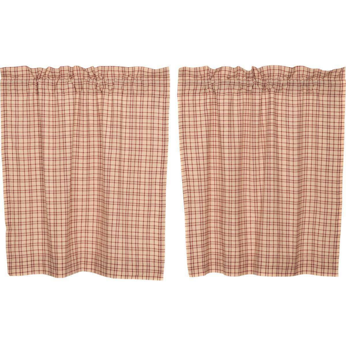 Tacoma Tier Curtain Set of 2 L36xW36 - The Fox Decor