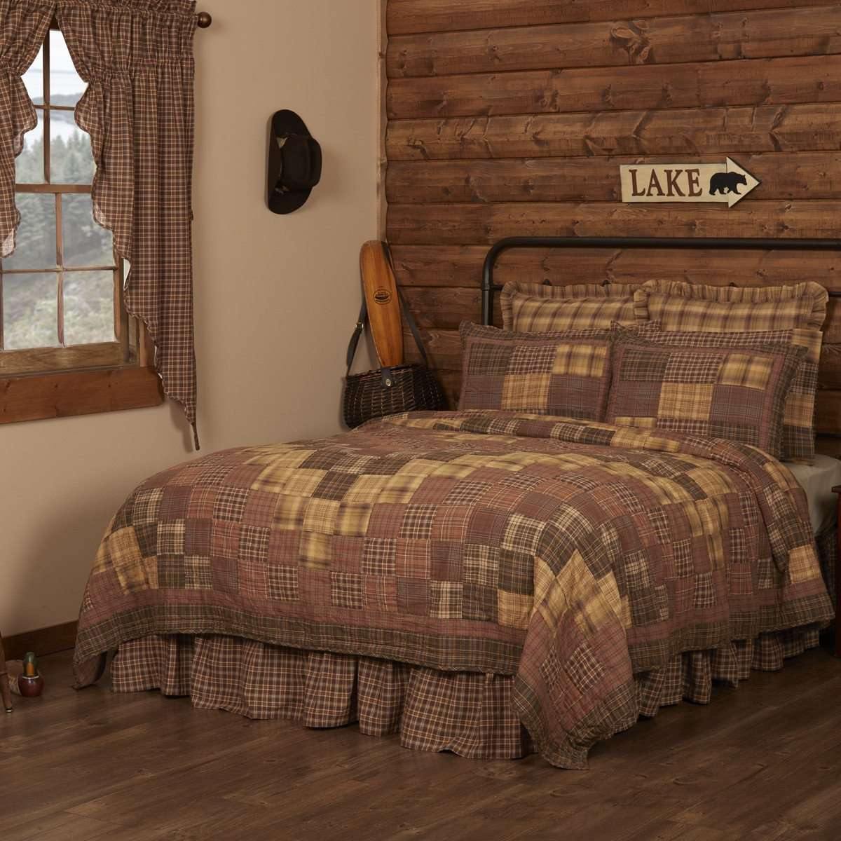 Prescott King Quilt 110Wx97L VHC Brands