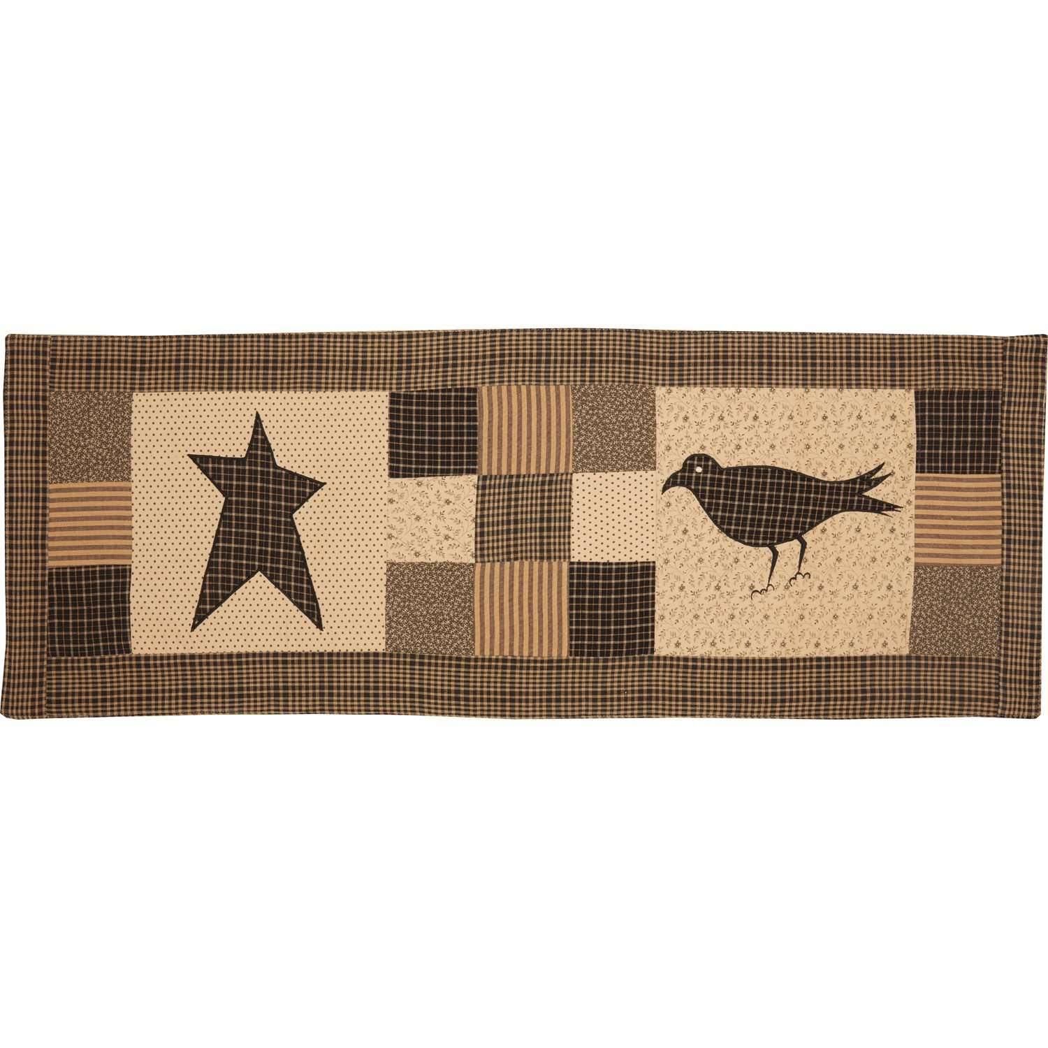 Kettle Grove Runner Crow and Star 13x36 VHC Brands - The Fox Decor