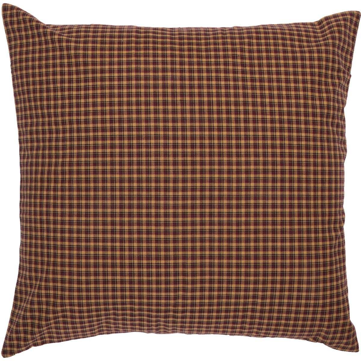 Patriotic Patch Euro Sham Fabric 26x26 VHC Brands - The Fox Decor