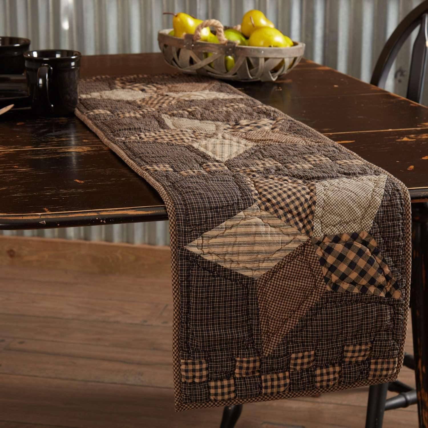 Farmhouse Star Runner Quilted 13x48 VHC Brands