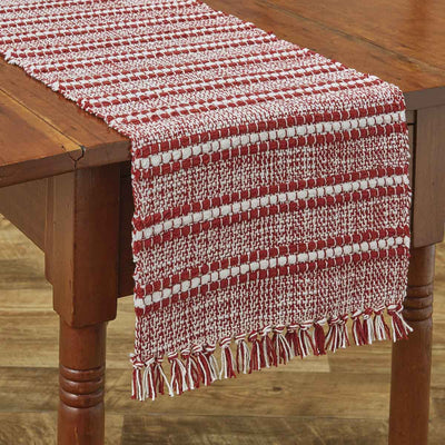 Peppermint Stripe Table Runner - 36