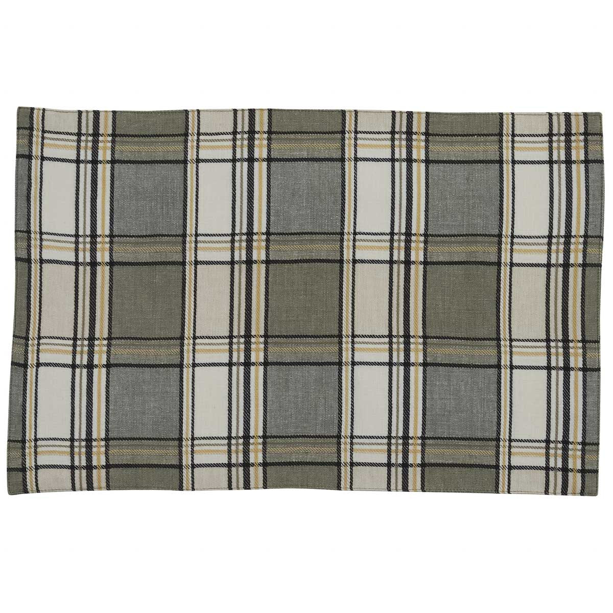 Mistletoe Plaid Placemats - Set Of 6 Park Designs