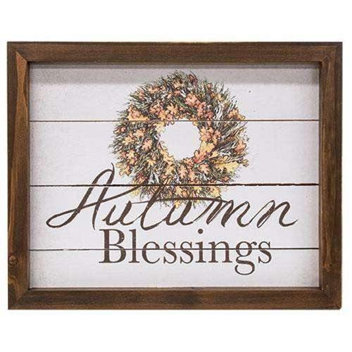 Autumn Blessings Easel - The Fox Decor