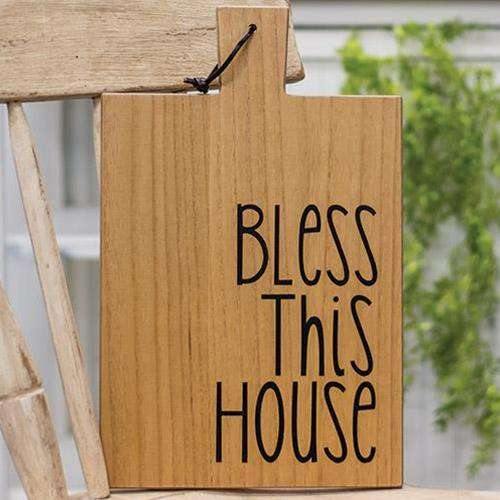 Bless this House Wooden Cutting Board Wall Hanging online