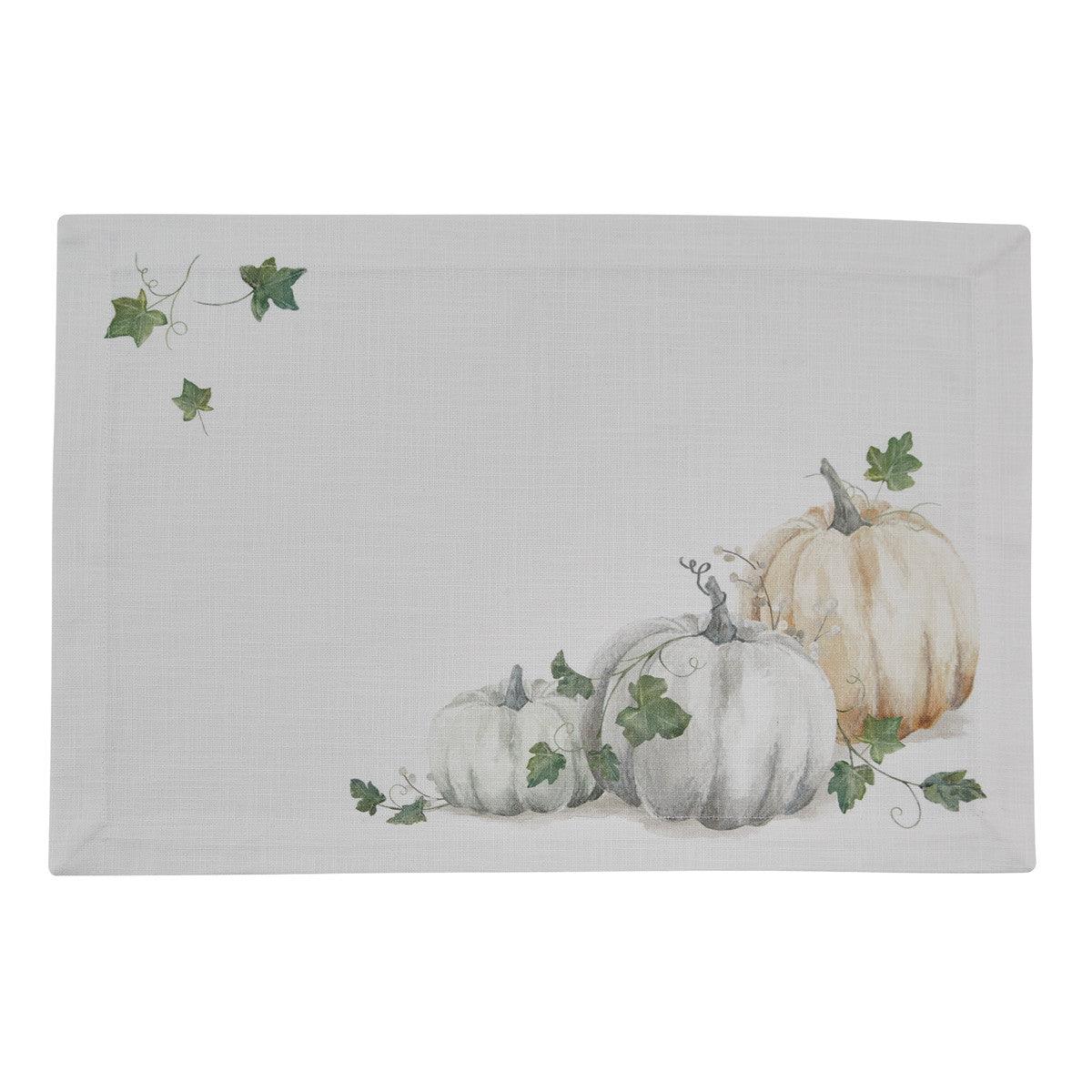 Water Color Pumpkin Placemats - Set Of 6 Park Designs - The Fox Decor