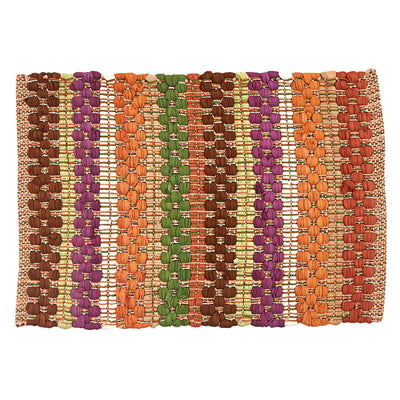 Fall Colors Placemats - Chindi Set of 6 Park Designs