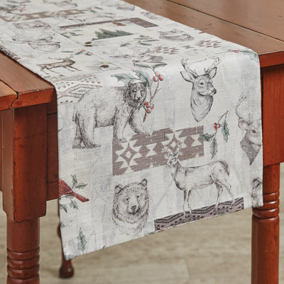 Wild And Beautiful Holiday Table Runner - 36