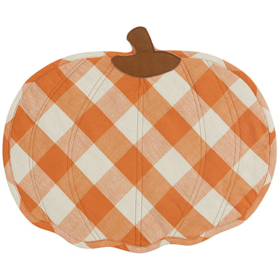 Wicklow Orange & Cream Pumpkin Placemats - Set of 4 Park Designs