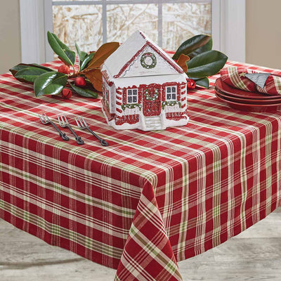 Holly Berry Tablecloth - 54