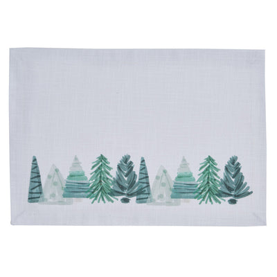 Hand Painted Holiday Placemats - Set Of 4 Park Designs