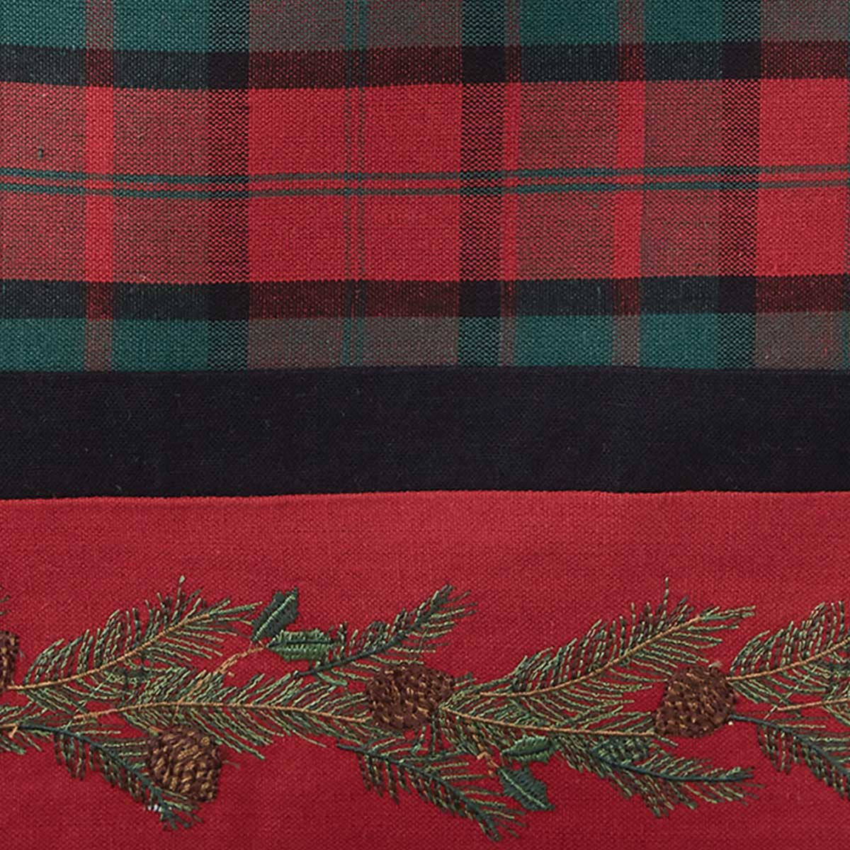 Winter Pines Decorative Border Table Runner - 42" Park Designs