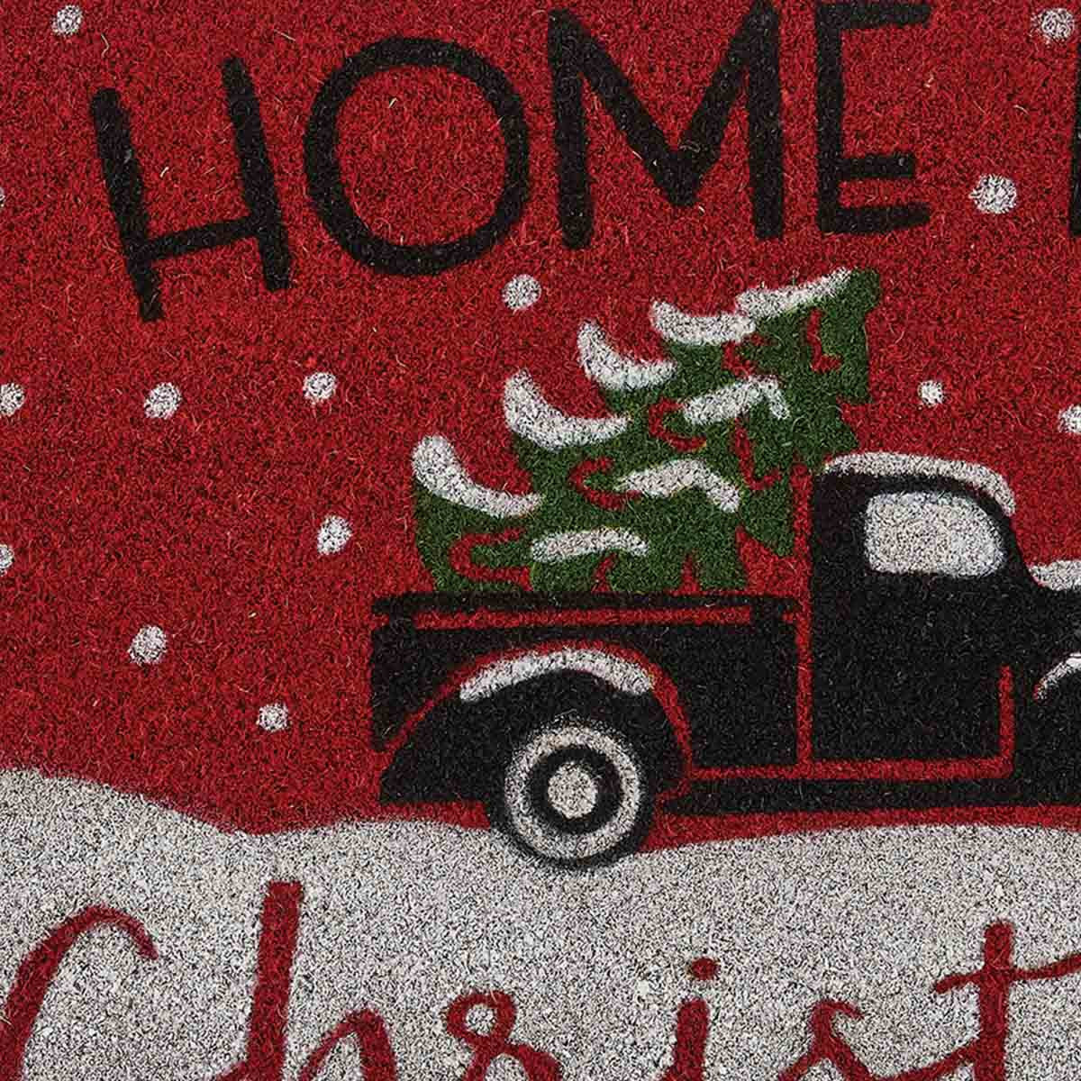 Home For Christmas Doormat 18"X30" Park Designs