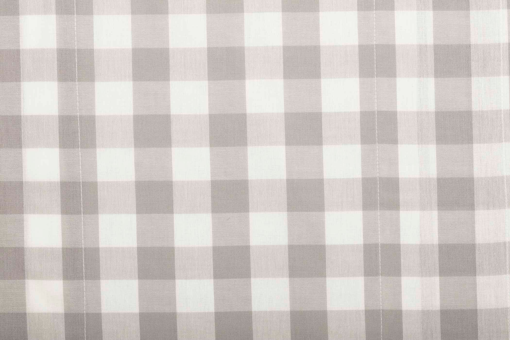 Annie Buffalo Grey Check Swag Curtain Set of 2 36x36x16