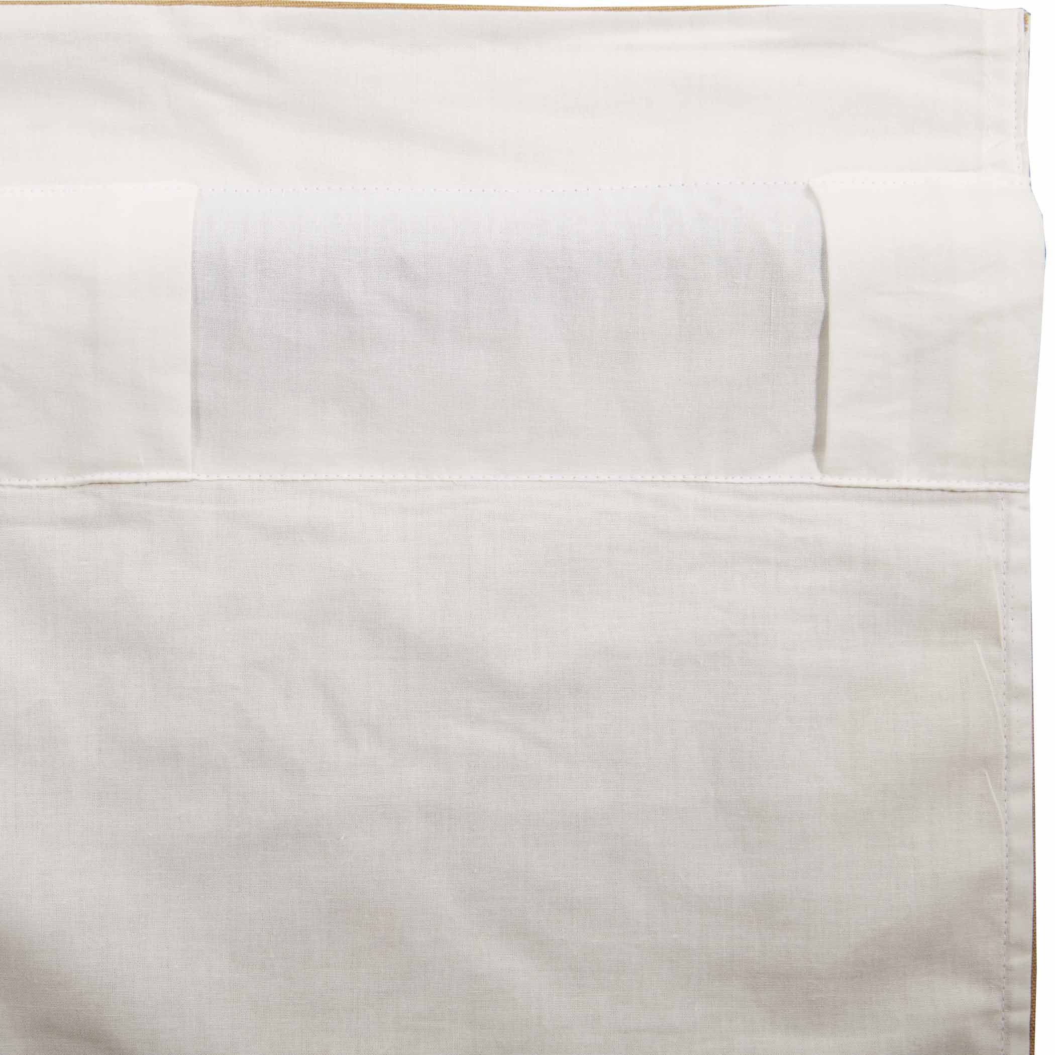 Simple Life Flax Khaki Panel Curtain Set of 2 84x40 VHC Brands