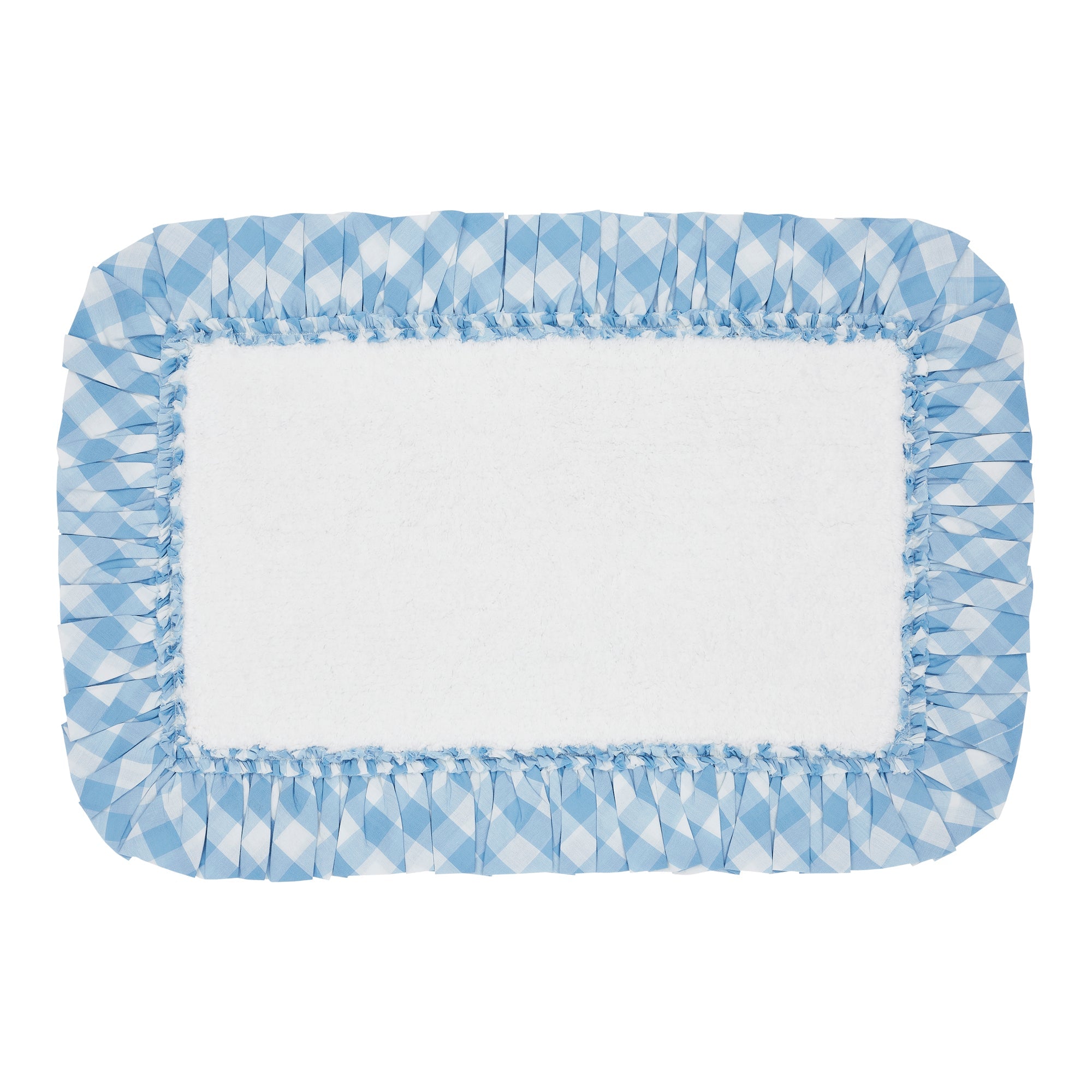 Annie Buffalo Blue Check Bathmat 20" x 30" VHC Brands