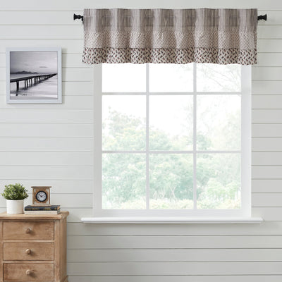 Florette Ruffled Valance Curtain 16x72 VHC Brands