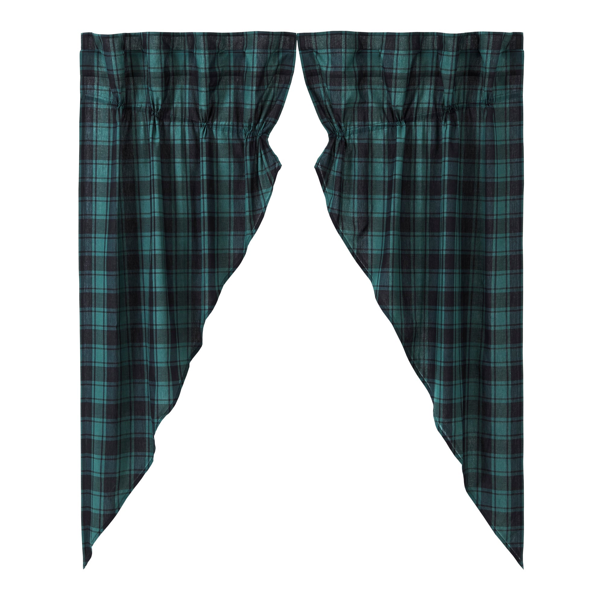 Pine Grove Prairie Short Panel Curtain Set of 2 63x36x18 VHC Brands