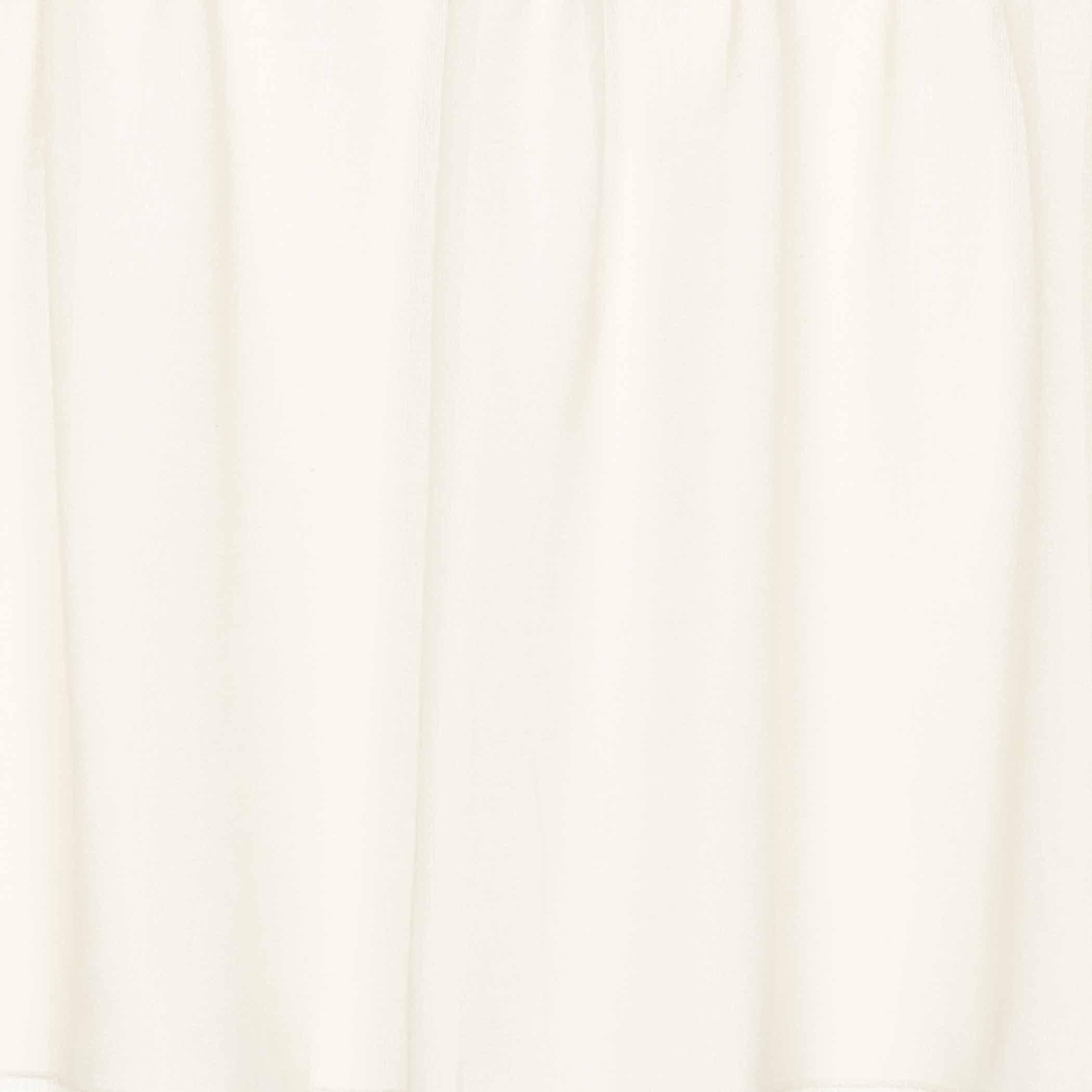 Tobacco Cloth Antique White Valance Curtain Fringed 16x90 - The Fox Decor