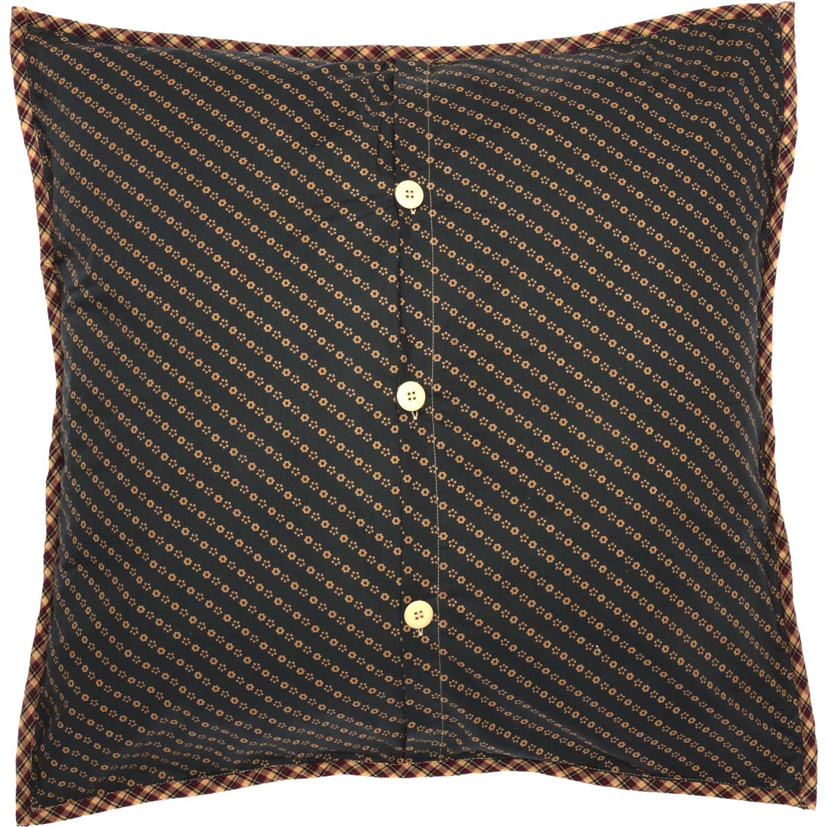 Patriotic Patch Euro Sham Quilted 26x26 VHC Brands