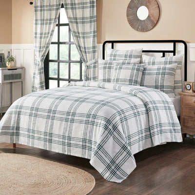 Pine Grove Plaid Twin Coverlet 70x90 VHC Brands