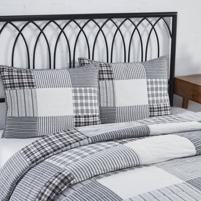 Sawyer Mill Black Standard Sham 21x27 VHC Brands