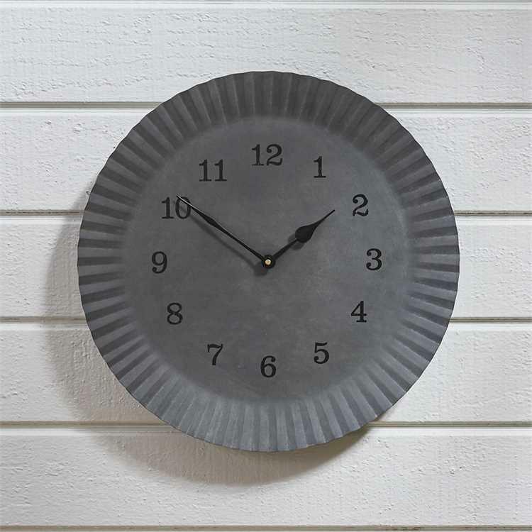 Charger Wall Clock Park Designs