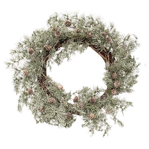 Weeping Pine Wreath, 24"